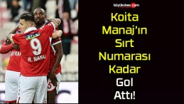 Sivassporlu Fode Koita gol sayısını 9’a yükseltti!