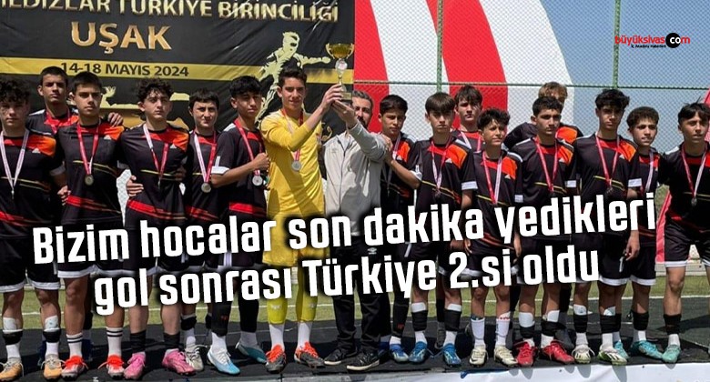 Bizim hocalar son dakika yedikleri gol sonrası Türkiye 2.si oldu
