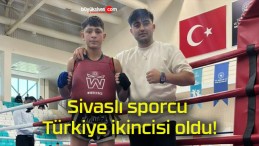 Sivaslı sporcu Türkiye ikincisi oldu!