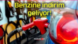 Benzine indirim geliyor!