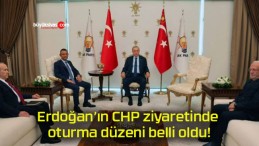Erdoğan’ın CHP ziyaretinde oturma düzeni belli oldu!