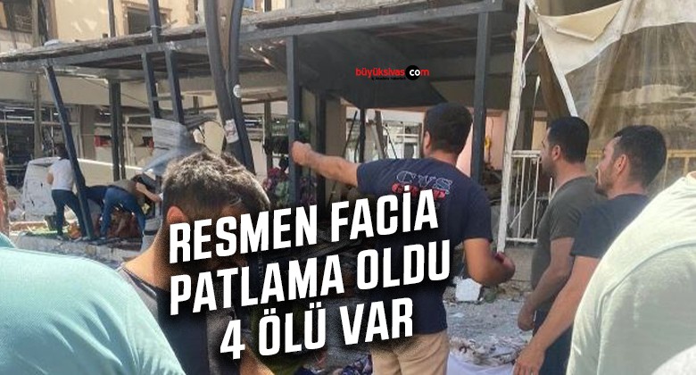 İzmir’de bir binada patlama! 4 kişi hayatını kaybetti
