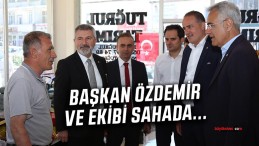 STSO Başkanı Zeki Özdemir, İmranlı ve Zara İlçelerini Ziyaret Etti