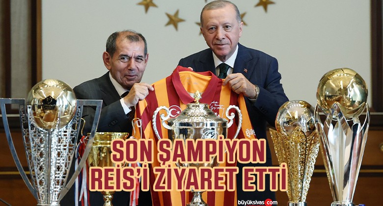 Başkan Erdoğan, son şampiyon Galatasaray’ı kabul etti