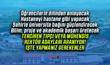 Cumhuriyet Üniversitesi İçin Rektör Adaylığı Başvuruları Başladı