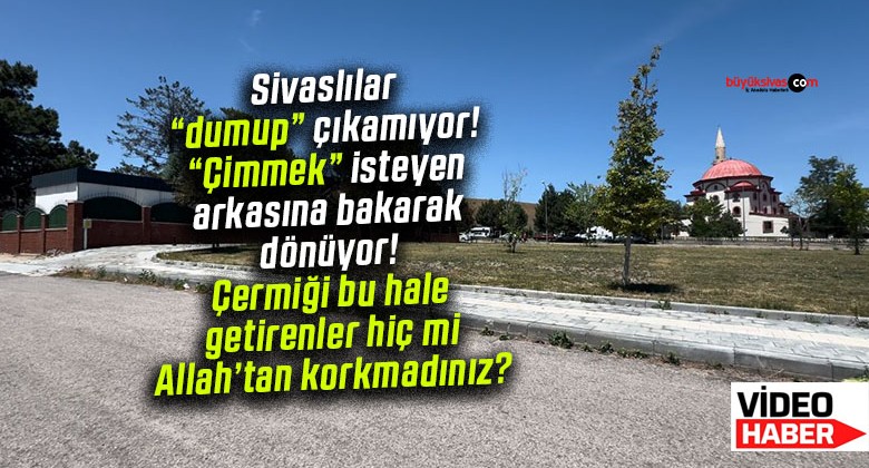 Sivaslılar sıcak çermikte “dumup” çıkamıyor! “Çimmek” isteyen şoka uğruyor