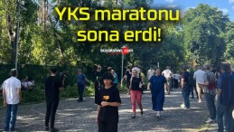 YKS maratonu sona erdi!