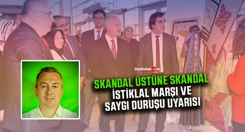 Şimdi de İstiklal Marşı ve Saygı Duruşu Skandalı