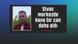 Sivas merkezde kene bir can daha aldı