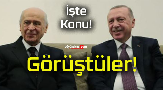 Cumhurbaşkanı Erdoğan’dan Bahçeli’ye bayram tebriği!