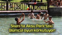 Sivas’ta Aksu Park’taki ölümcül oyun korkutuyor!