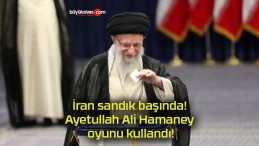 İran sandık başında! Ayetullah Ali Hamaney oyunu kullandı!