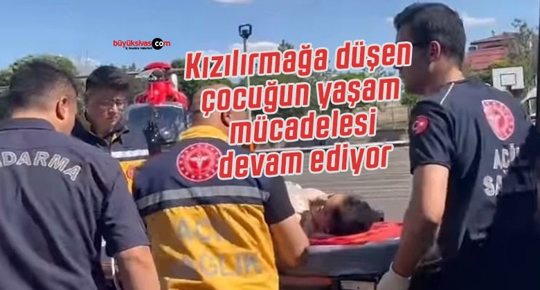 7 yaşındaki çocuk Kızılırmağa düştü! Yaşam mücadelesi veriyor