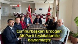 Cumhurbaşkanı Erdoğan AK Parti teşkilatları ile bayramlaştı!