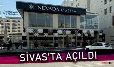 Nevada Coffee Sivas’ta Açıldı! Üniversite Yerleşkesi İskaMall AVM mevkii