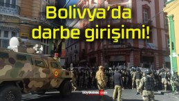 Bolivya’da darbe girişimi!