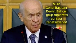 MHP Genel Başkanı Devlet Bahçeli grup toplantısı sonrası rahatsızlandı!