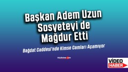 Sivas Belediye Başkanı Adem Uzun sosyeteyi de mağdur etti