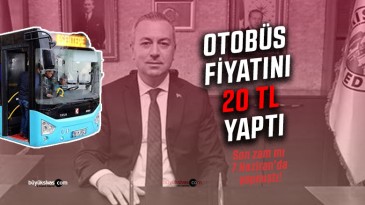 Sivas’ta toplu taşımaya yeniden zam mı geldi? Otobüsler 20 TL mi oldu?