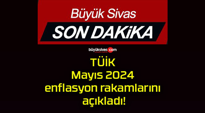 TÜİK Mayıs 2024 enflasyon rakamlarını açıkladı!