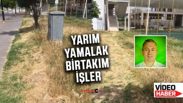 Sivas Belediyesi’nden yarım yamalak bir takım işler