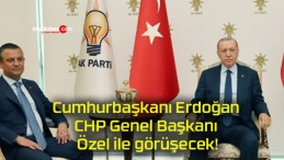 Cumhurbaşkanı Erdoğan CHP Genel Başkanı Özel ile görüşecek!