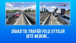 Sivas’ta Bisiklet Yarışı Nedeniyle Yol Saatlerce Kapalı Kaldı