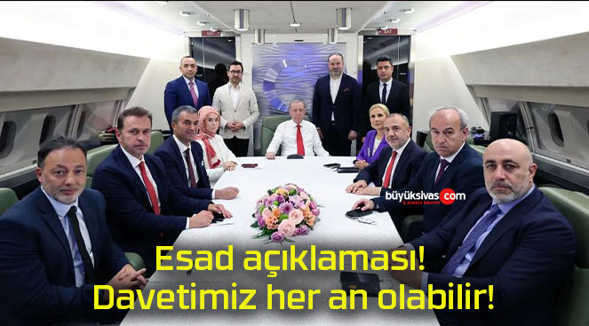 Esad açıklaması! Davetimiz her an olabilir!