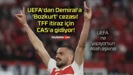UEFA’dan Demiral’a ‘Bozkurt’ cezası! TFF itiraz için CAS’a gidiyor!