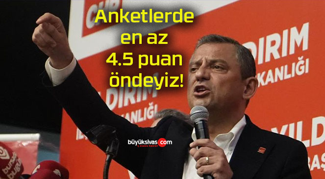 Anketlerde en az 4.5 puan öndeyiz!