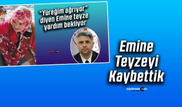 Sivaslı 85 Yaşındaki Emine Teyzemizi Kaybettik