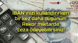 İBAN’ınızı kullandırırken bir kez daha düşünün! Rekor miktarda ceza ödeyebilirsiniz!