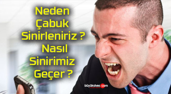 Neden Çabuk Sinirleniriz ? Nasıl Sinirimiz Geçer ?