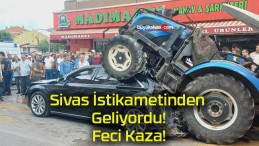 Sivas İstikametinden Geliyordu! Feci Kaza!