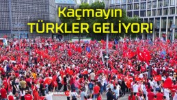 Berlin’de A Milli Takım coşkusu!