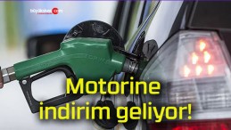 Motorine indirim geliyor!