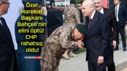 Özel Harekat Başkanı Bahçeli’nin elini öptü! CHP rahatsız oldu!
