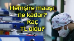 Hemşire maaşı ne kadar? Kaç TL oldu?