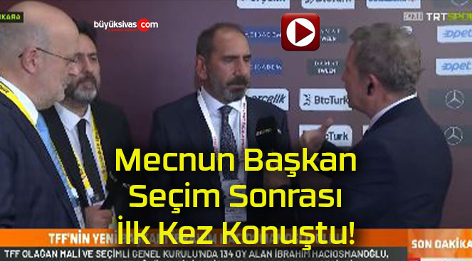 Mecnun Başkan Seçim Sonrası İlk Kez Konuştu!