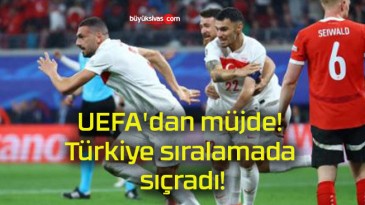UEFA’dan müjde! Türkiye sıralamada sıçradı!
