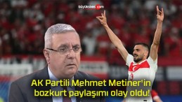 AK Partili Mehmet Metiner’in bozkurt paylaşımı olay oldu!