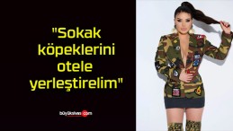 “Sokak köpeklerini otele yerleştirelim”