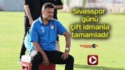 Sivasspor günü çift idmanla tamamladı!