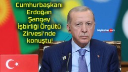 Cumhurbaşkanı Erdoğan Şangay İşbirliği Örgütü Zirvesi’nde konuştu!