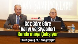 Müdür Necati Yener Sivas Valisi ve siyasileri kandırıyor! İşte kanıtı!