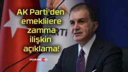 AK Parti’den emeklilere zamma ilişkin açıklama!