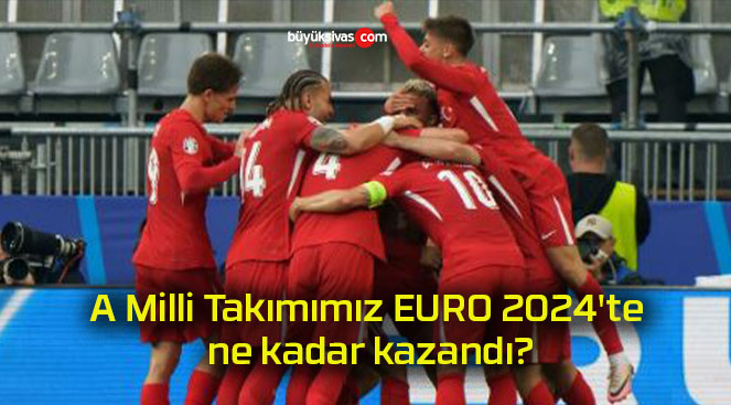 A Milli Takımımız EURO 2024’te ne kadar kazandı?