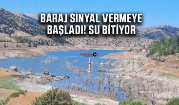 Sivaslılar Su Kıtlığıyla Karşı Karşıya! Pusat Özen Barajı Sinyal Veriyor