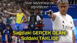 Dünya ve olimpiyat rekoru kıran Armand Duplantis’ten Yusuf Dikeç pozu!