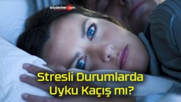 Stresli Durumlarda Uyku Kaçış mı?